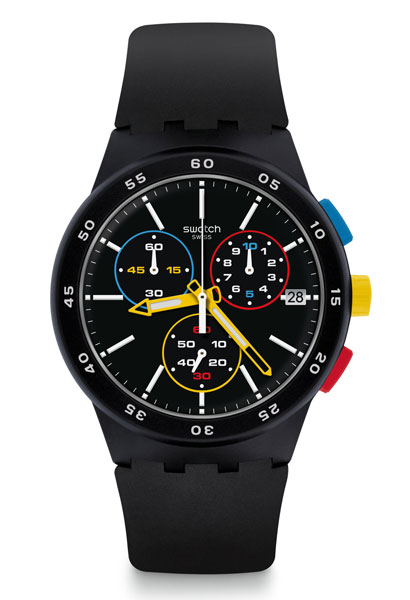 Bau range of Bauhaus-inspired Swatch watches