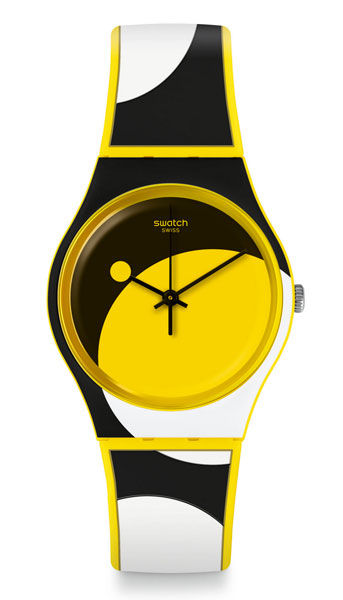 Bau range of Bauhaus-inspired Swatch watches