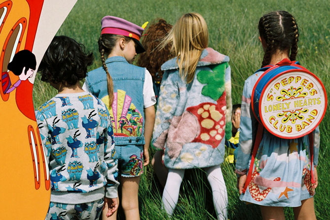 Yellow Submarine range for kids by Stella McCartney