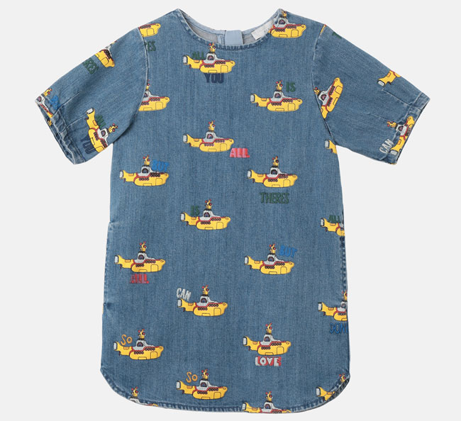 Yellow Submarine range for kids by Stella McCartney