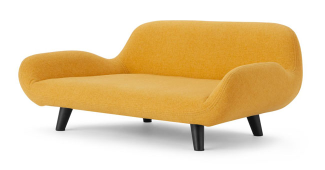 Moby midcentury modern pet sofas at Made