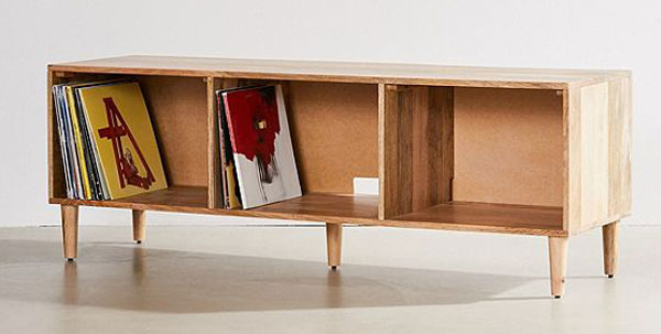 Amelia retro vinyl credenza at Urban Outfitters