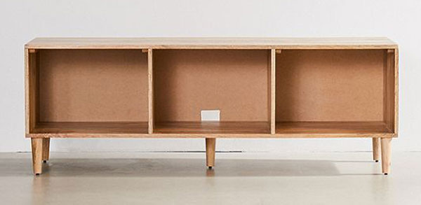 Amelia retro vinyl credenza at Urban Outfitters