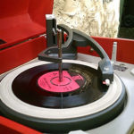 Refurbished 1960s Dansette Major Deluxe record players on eBay