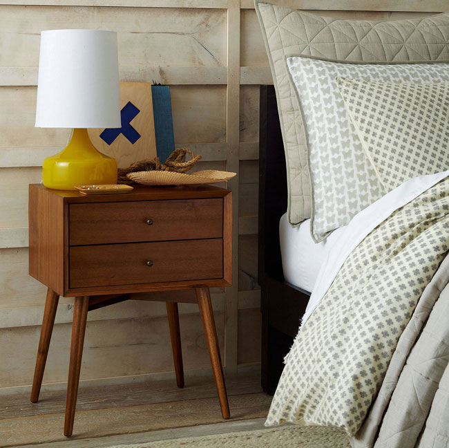 Mid-Century bedroom furniture range by West Elm