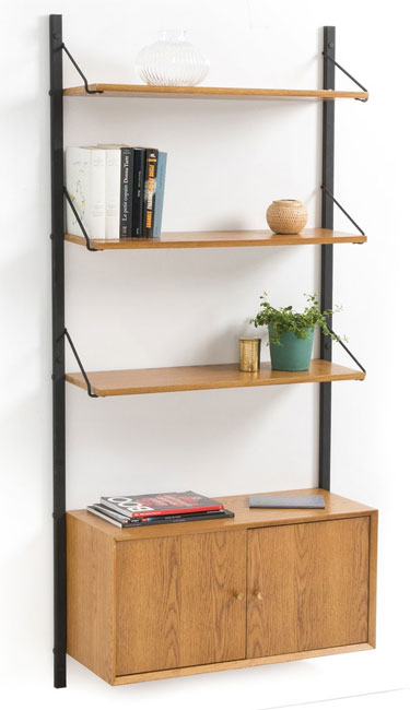 Quilda midcentury modern shelving at La Redoute