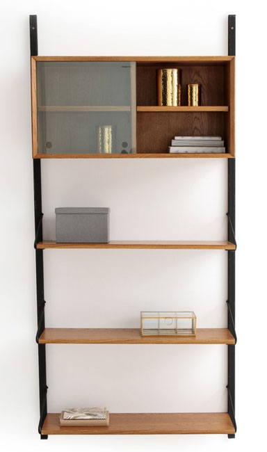 Quilda midcentury modern shelving at La Redoute