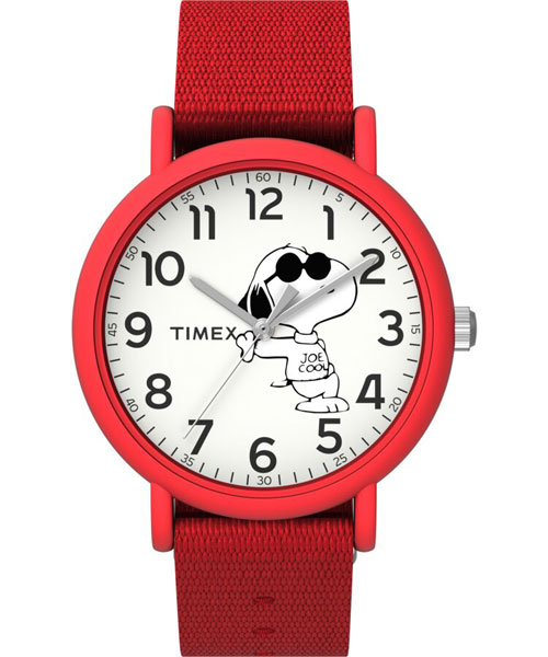 Timex x Snoopy Weekender watches