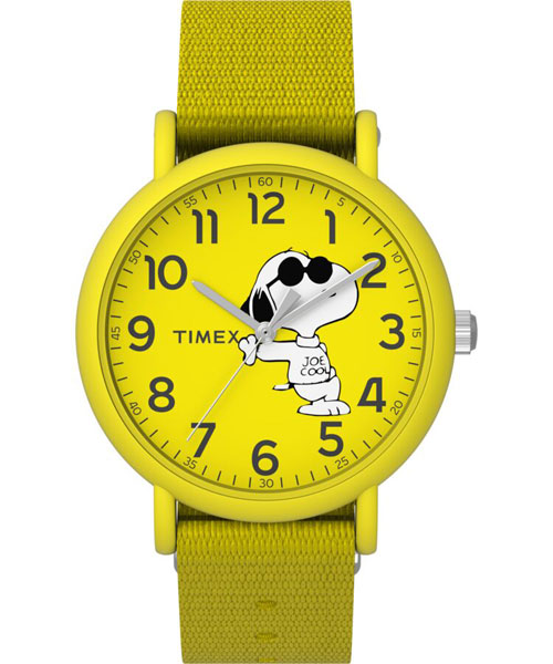 Timex x Snoopy Weekender watches