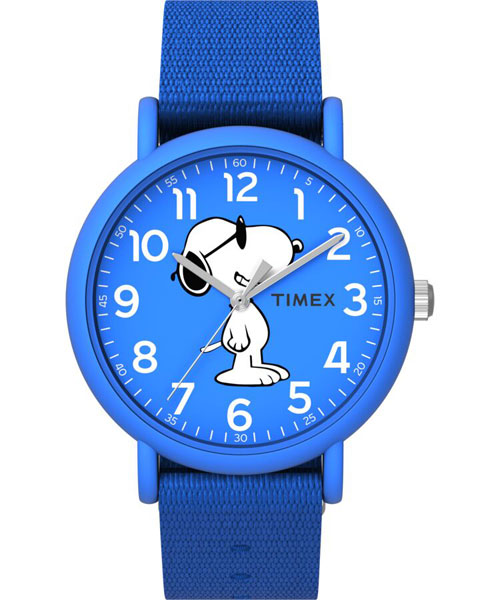 Timex x Snoopy Weekender watches