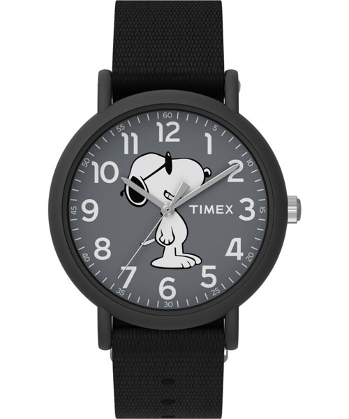 Timex x Snoopy Weekender watches