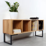 Retro record storage units by Urban Editions