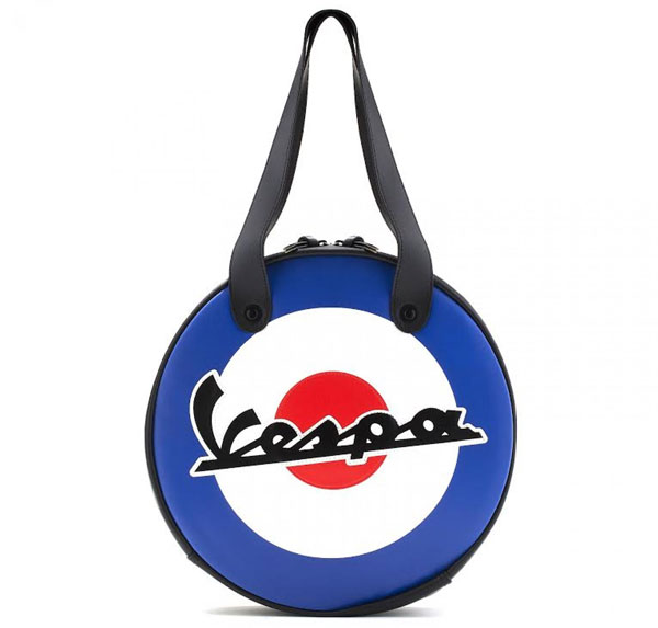 Official Vespa retro waterproof circular bags