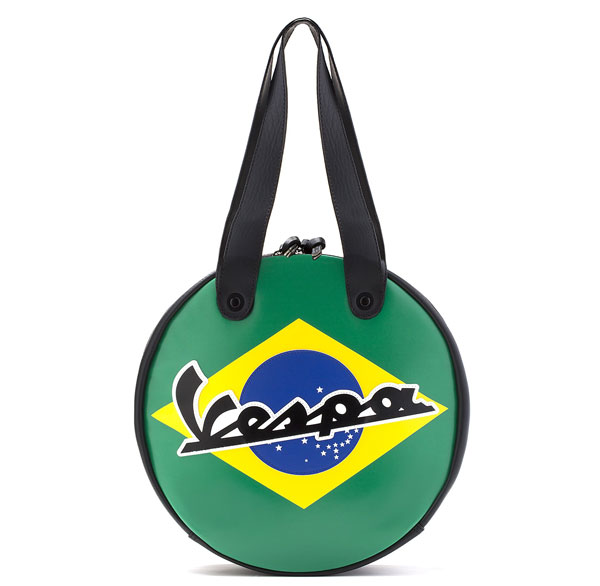 Official Vespa retro waterproof circular bags