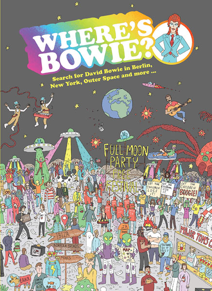 Where’s Bowie? book by Kev Gahan