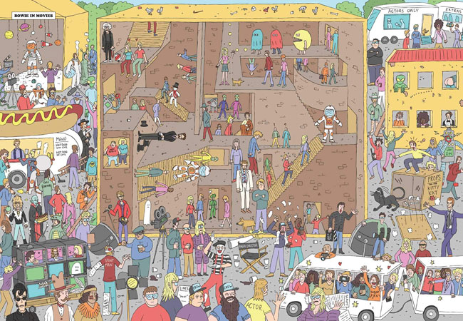 Where’s Bowie? book by Kev Gahan