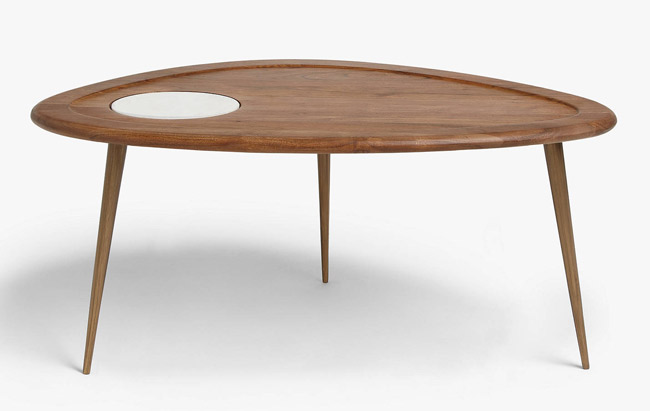 John Lewis x Swoon Wren midcentury modern coffee table