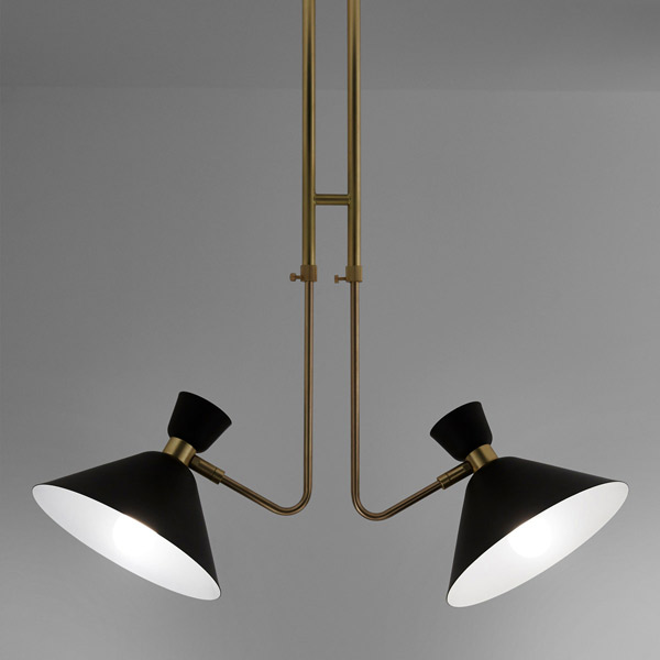 Zoticus 1950s-style lighting at La Redoute