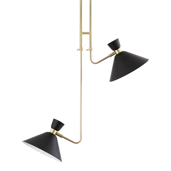 Zoticus 1950s-style lighting at La Redoute