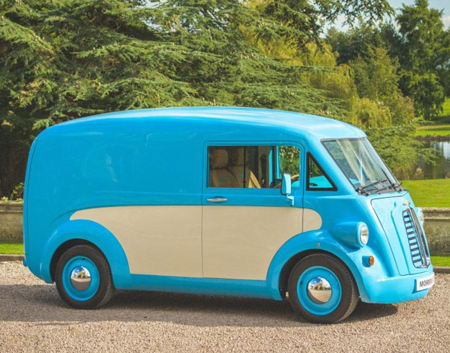 1940s Morris J-Type van returns as electric vehicle