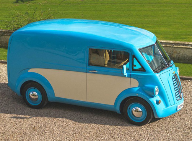 1940s Morris J-Type van returns as electric vehicle
