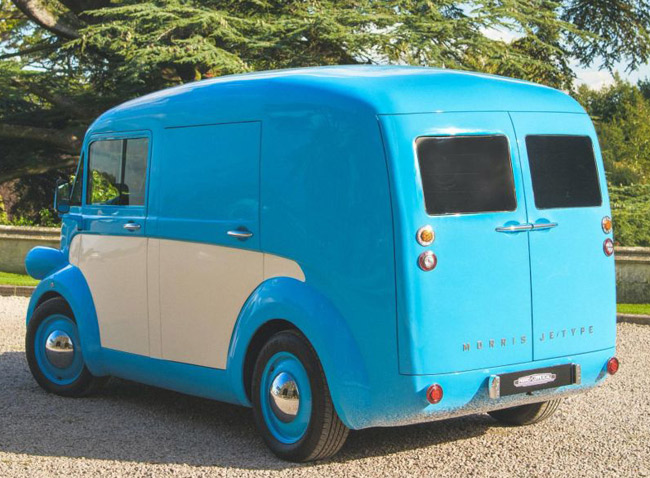 1940s Morris J-Type van returns as electric vehicle