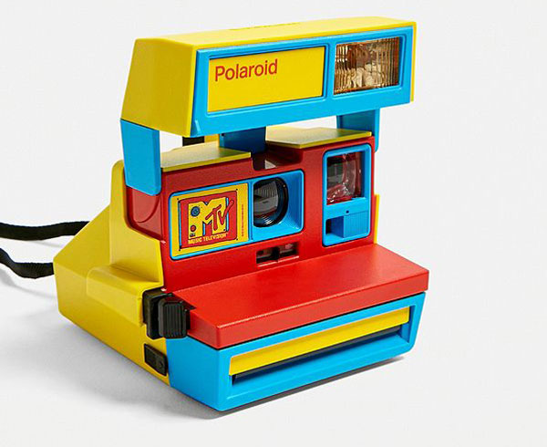 80s throwback: Polaroid MTV Edition instant camera