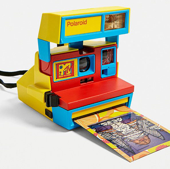 80s throwback: Polaroid MTV Edition instant camera