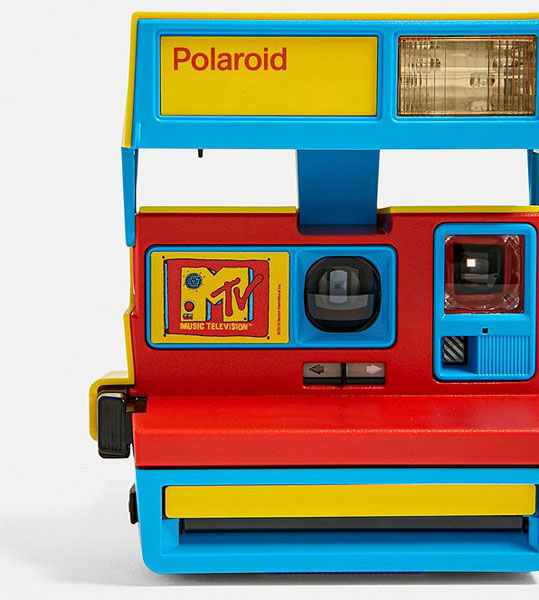 80s throwback: Polaroid MTV Edition instant camera