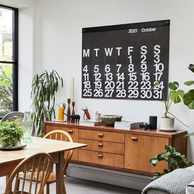 Design classic: 1960s Stendig wall calendar returns for 2021