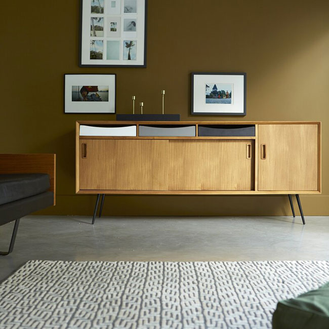 Ruben midcentury modern furniture range by Tikamoon