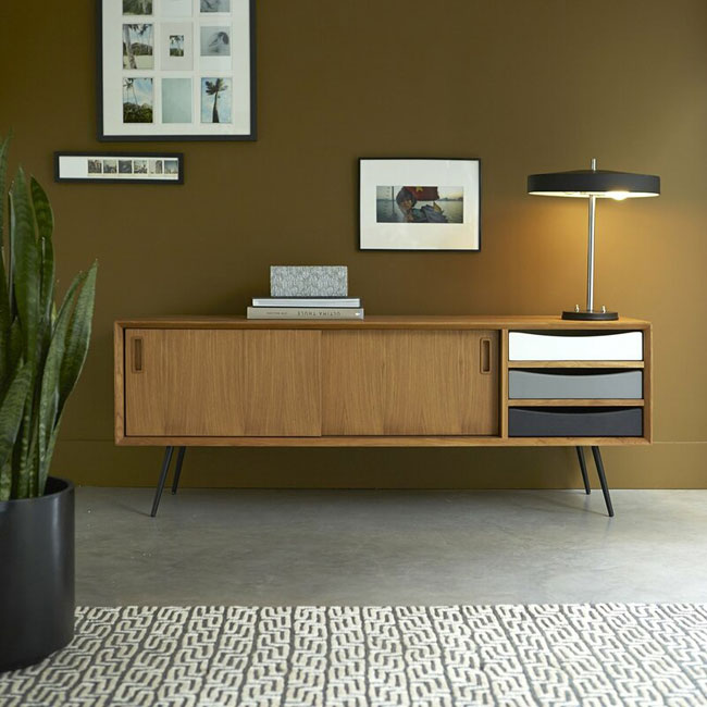 Ruben midcentury modern furniture range by Tikamoon