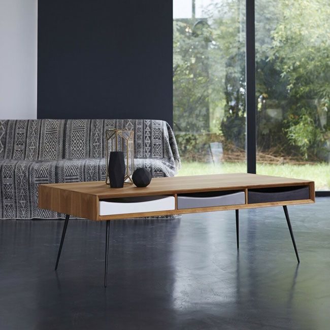 Ruben midcentury modern furniture range by Tikamoon