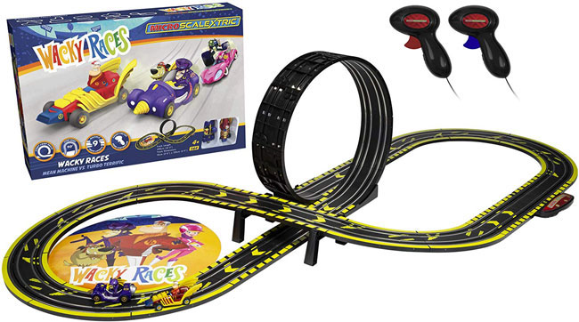 Retro fun with the Scalextric Wacky Races set