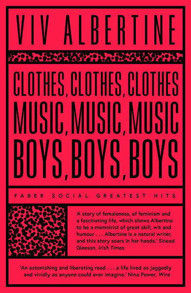 Clothes, Clothes, Clothes. Music, Music, Music. Boys, Boys, Boys