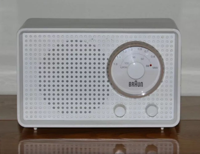 1950s Dieter Rams SK2 FM radio on eBay