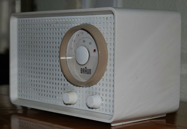 1950s Dieter Rams SK2 FM radio on eBay