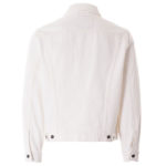 Vintage Levi’s denim jacket in white back for the summer