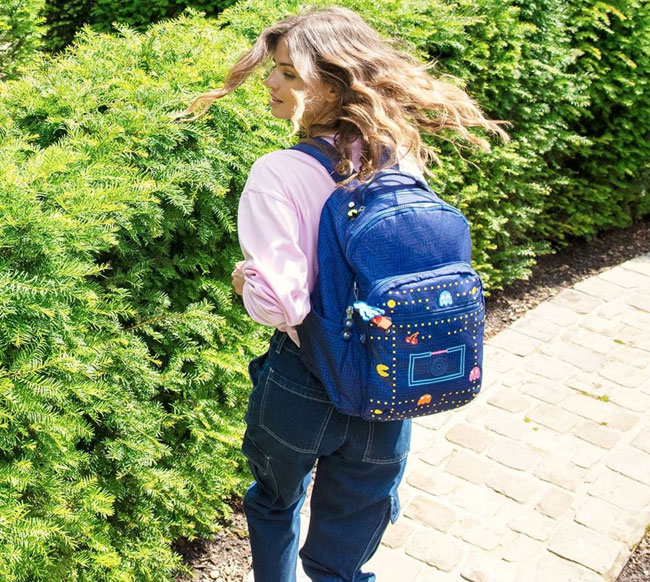 Kipling 40th anniversary Pac-Man bag collection launches