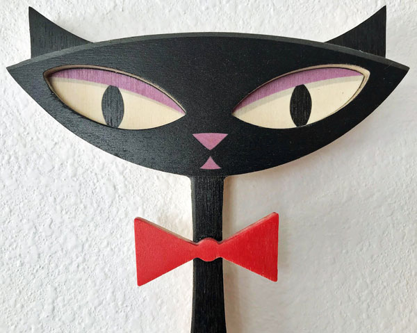 Retro and kitsch Kat Klock range by Shag