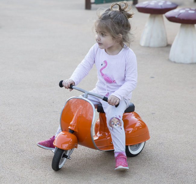 Ambosstoys launches Primo Vespa-style scooters for kids