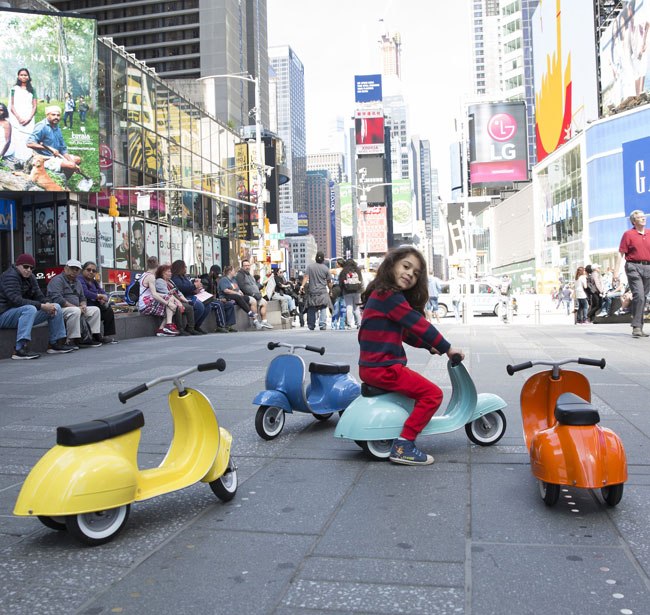 Ambosstoys launches Primo Vespa-style scooters for kids