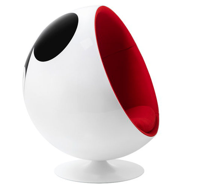 Eero Aarnio Ball Chair gets a Mickey Mouse makeover