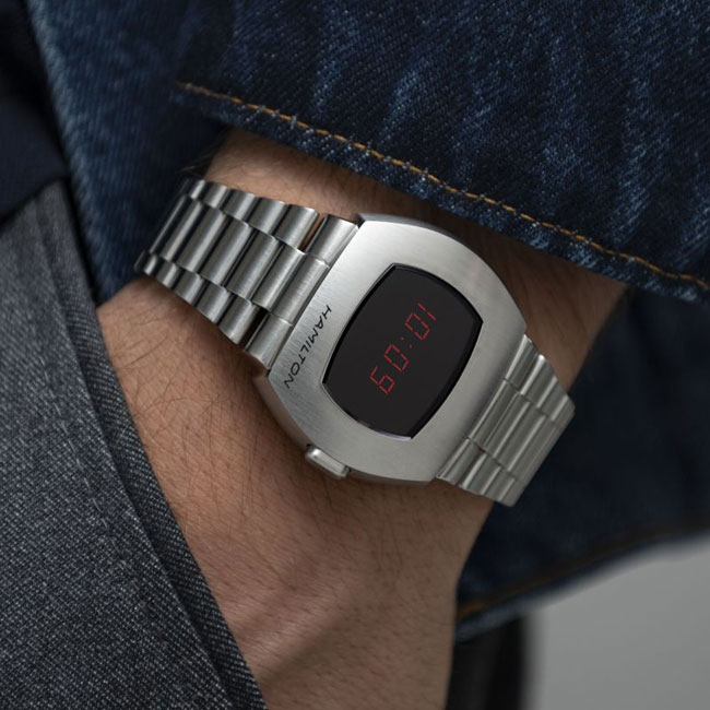 Hamilton PSR - the first-ever digital watch returns