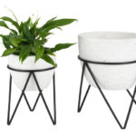 20. Pair of Syrsa garden planters