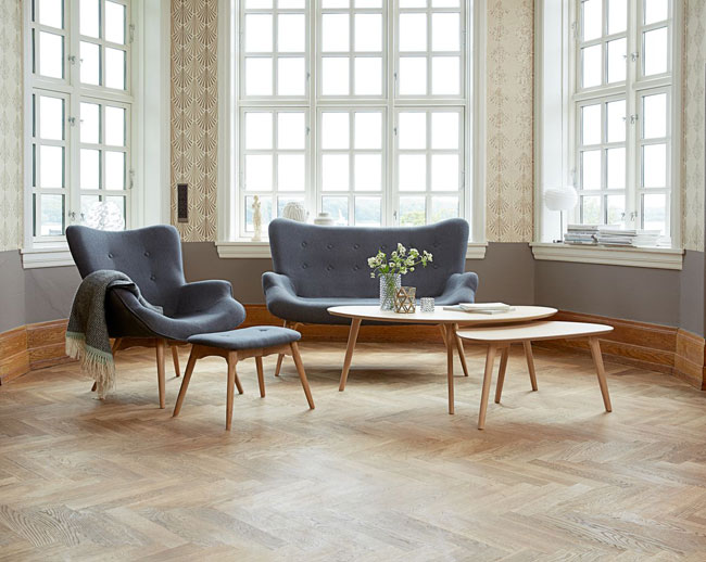 4. Lejre oak coffee table range