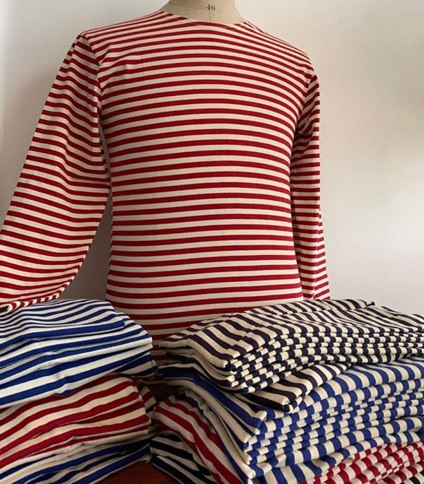 1960s deadstock Breton tops at Ham Yard Vintage