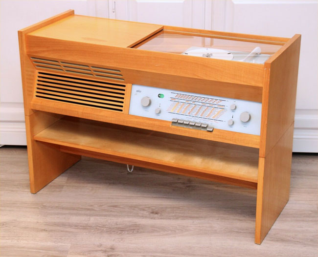 1950s Dieter Rams Braun PK-G3 radiogram on eBay