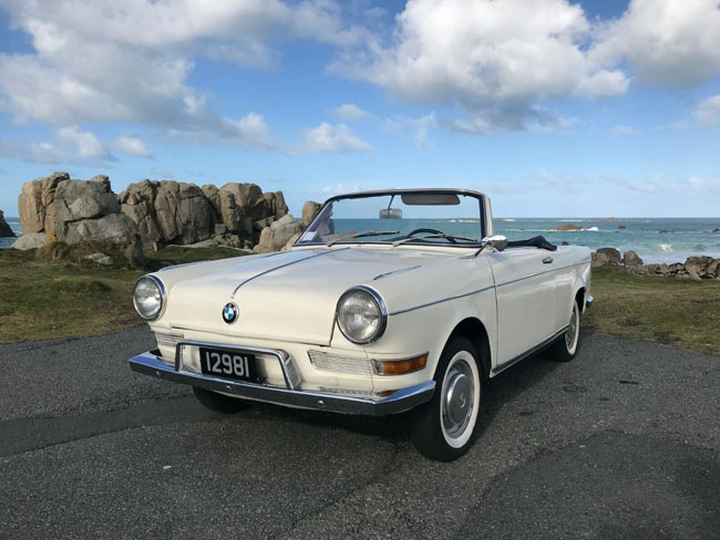 1962 BMW 700S Cabriolet by Baur on eBay