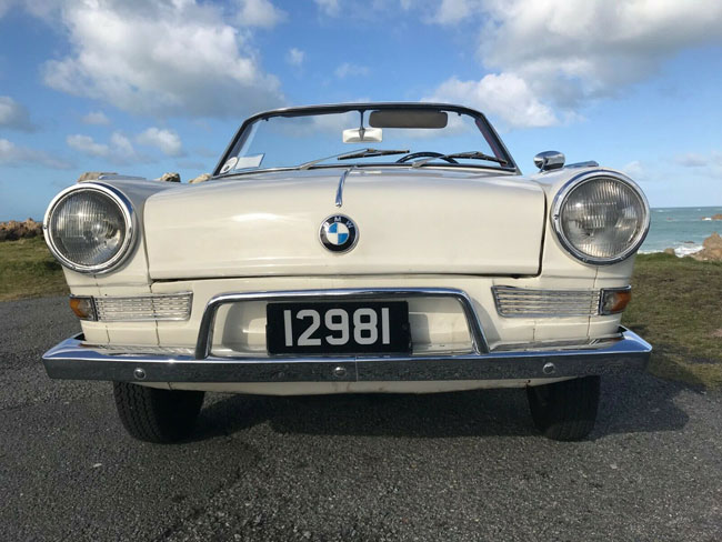 1962 BMW 700S Cabriolet by Baur on eBay